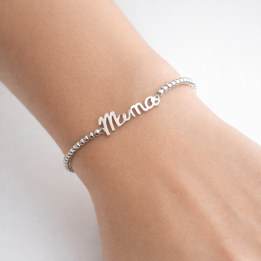 PULSERA DE PLATA MOTHER