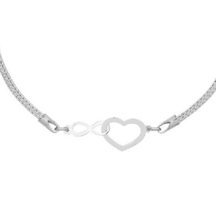 PULSERA DE PLATA INFINITUS