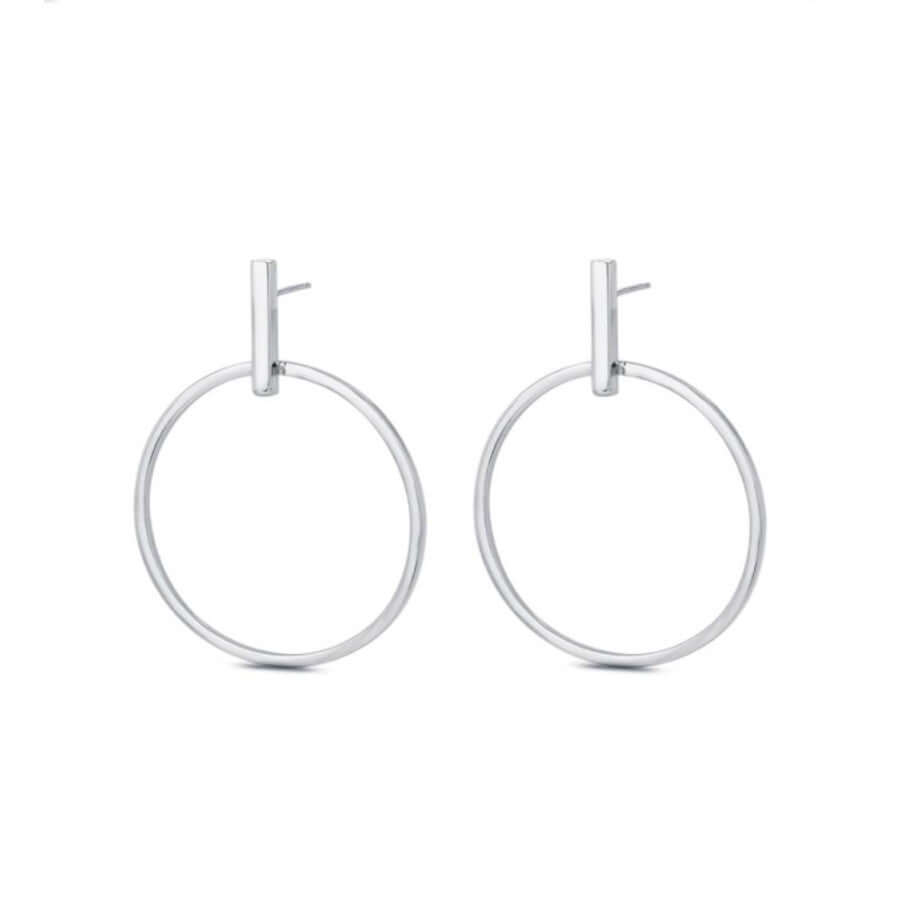 Silver Alomo Earring