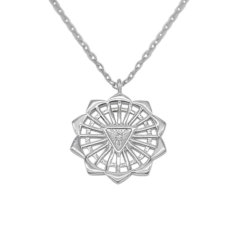 Trikon Silver Pendant