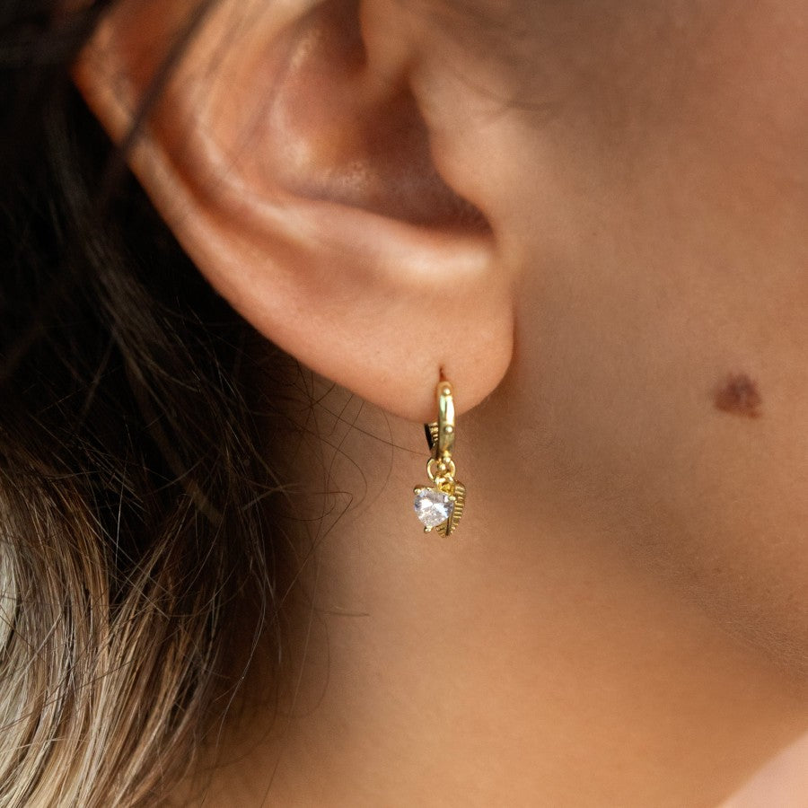 Puru silver earrings