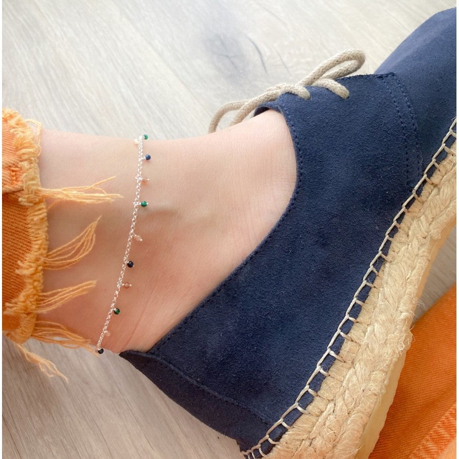 Bolmu silver anklet
