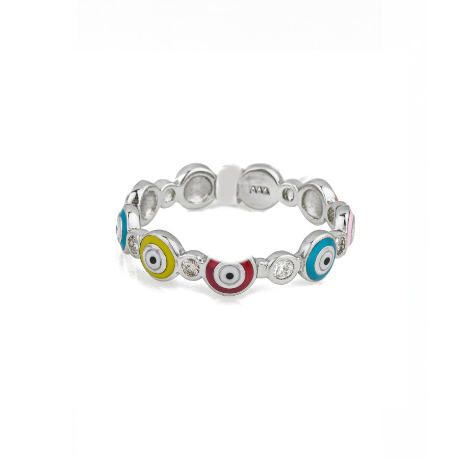 Anillo Ojo de Plata