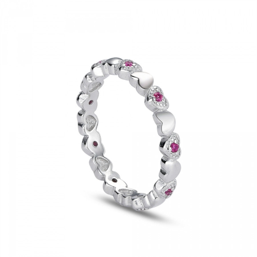 Anillo Pinkcuore de Plata