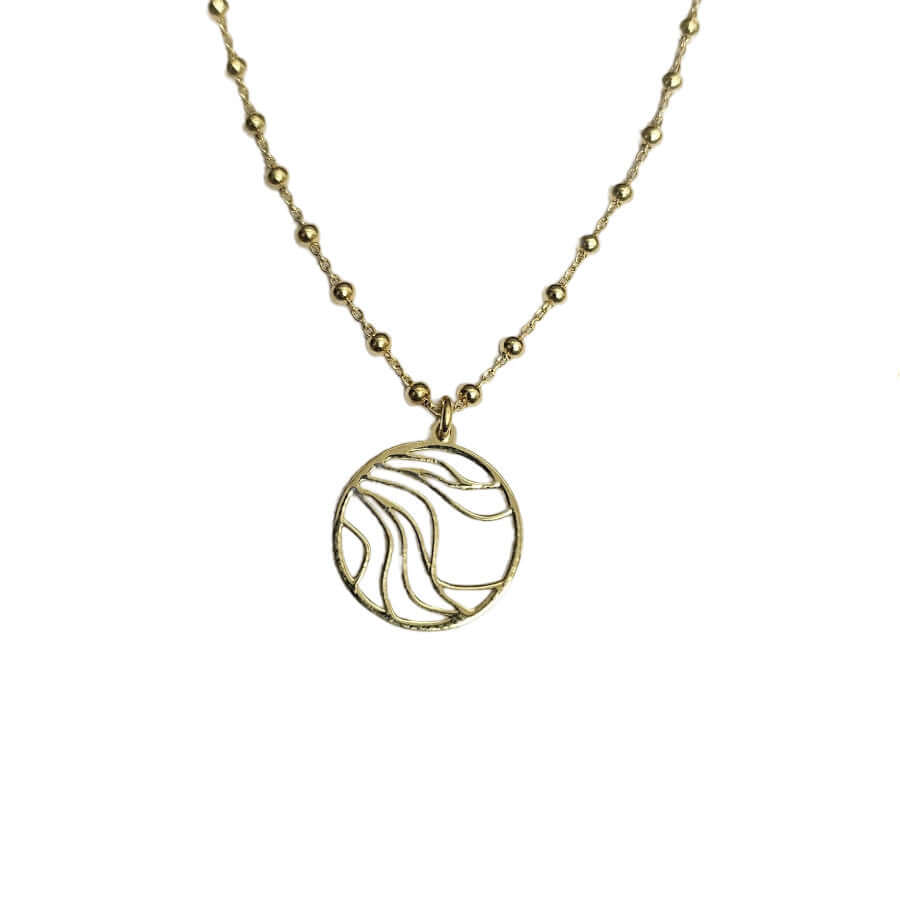 Gold Plated Silver Olinea Choker