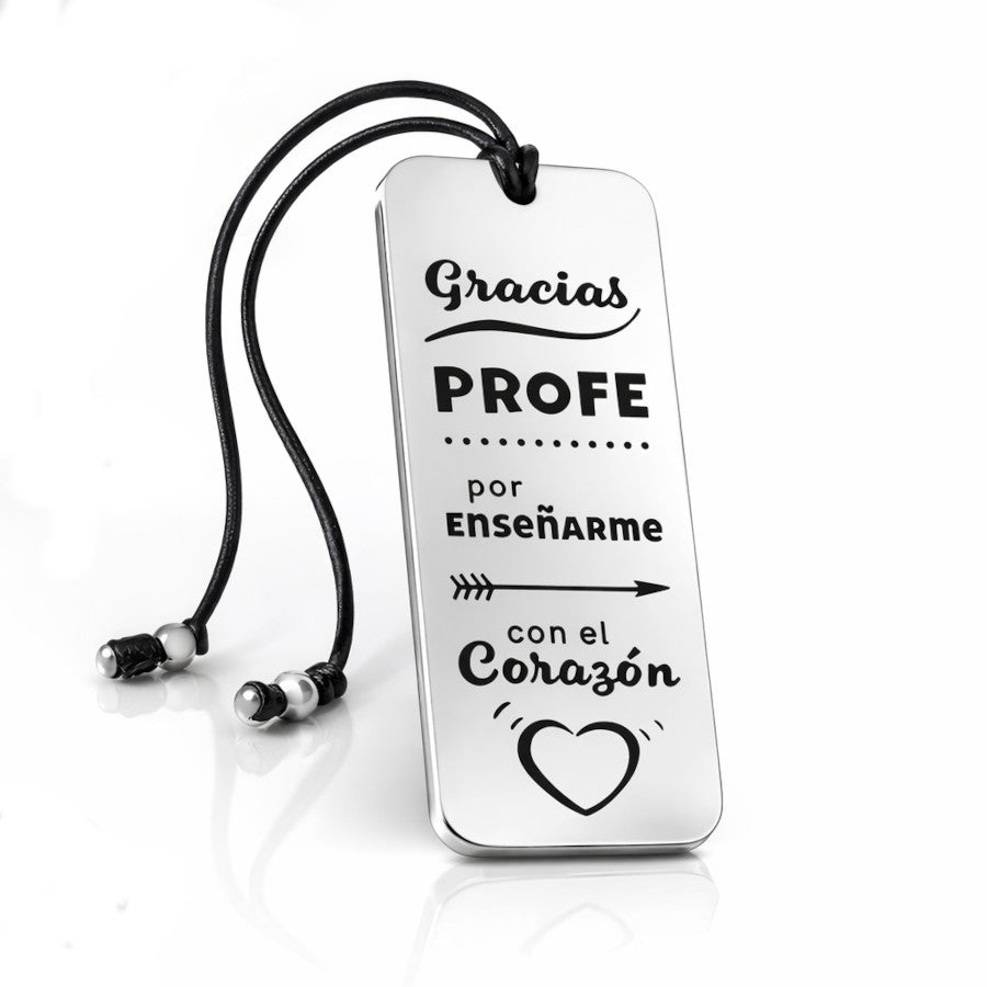 Marcapáginas Profe Corazón