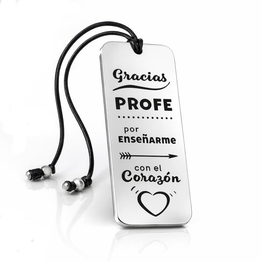 Marcapáginas Profe Corazón