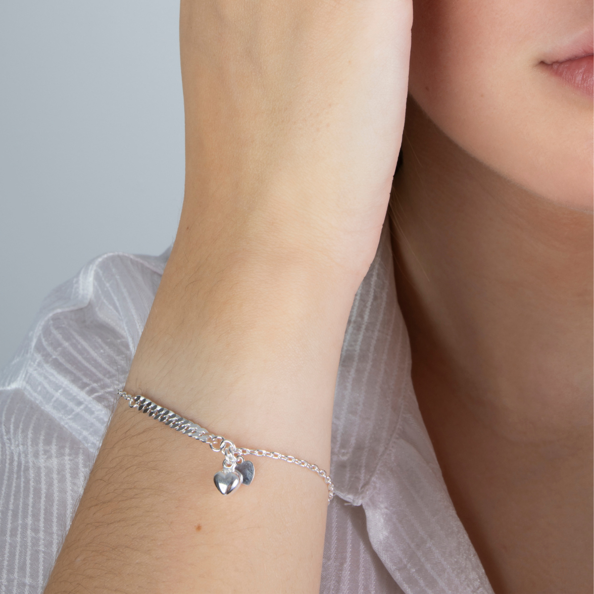 Dezi silver bracelet