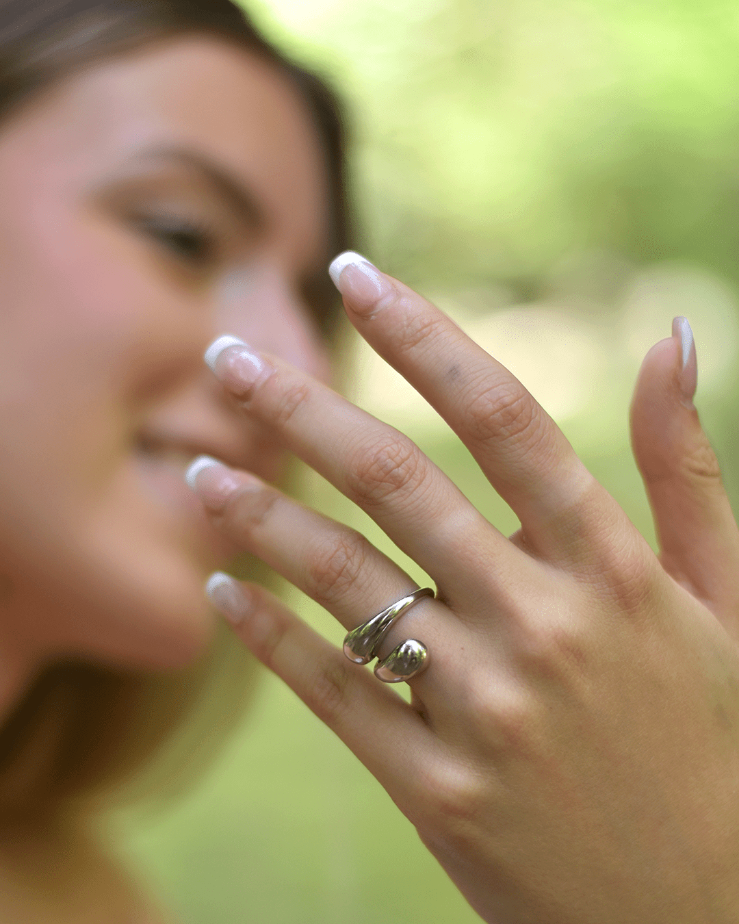 Silver Lobote Ring