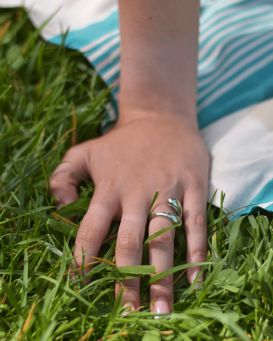Silver Lobote Ring