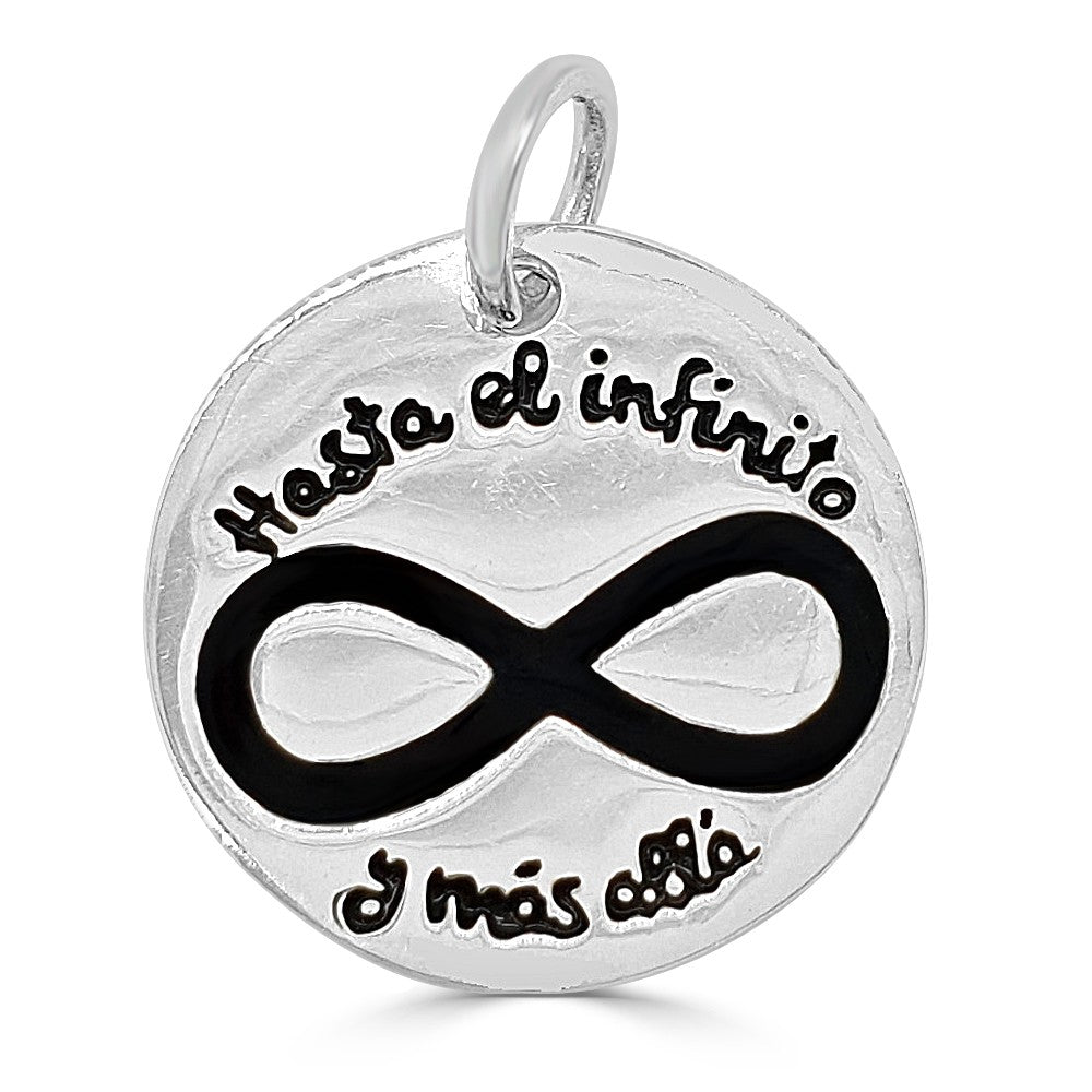 Colgante o Pulsera Tôle Infinito de Plata